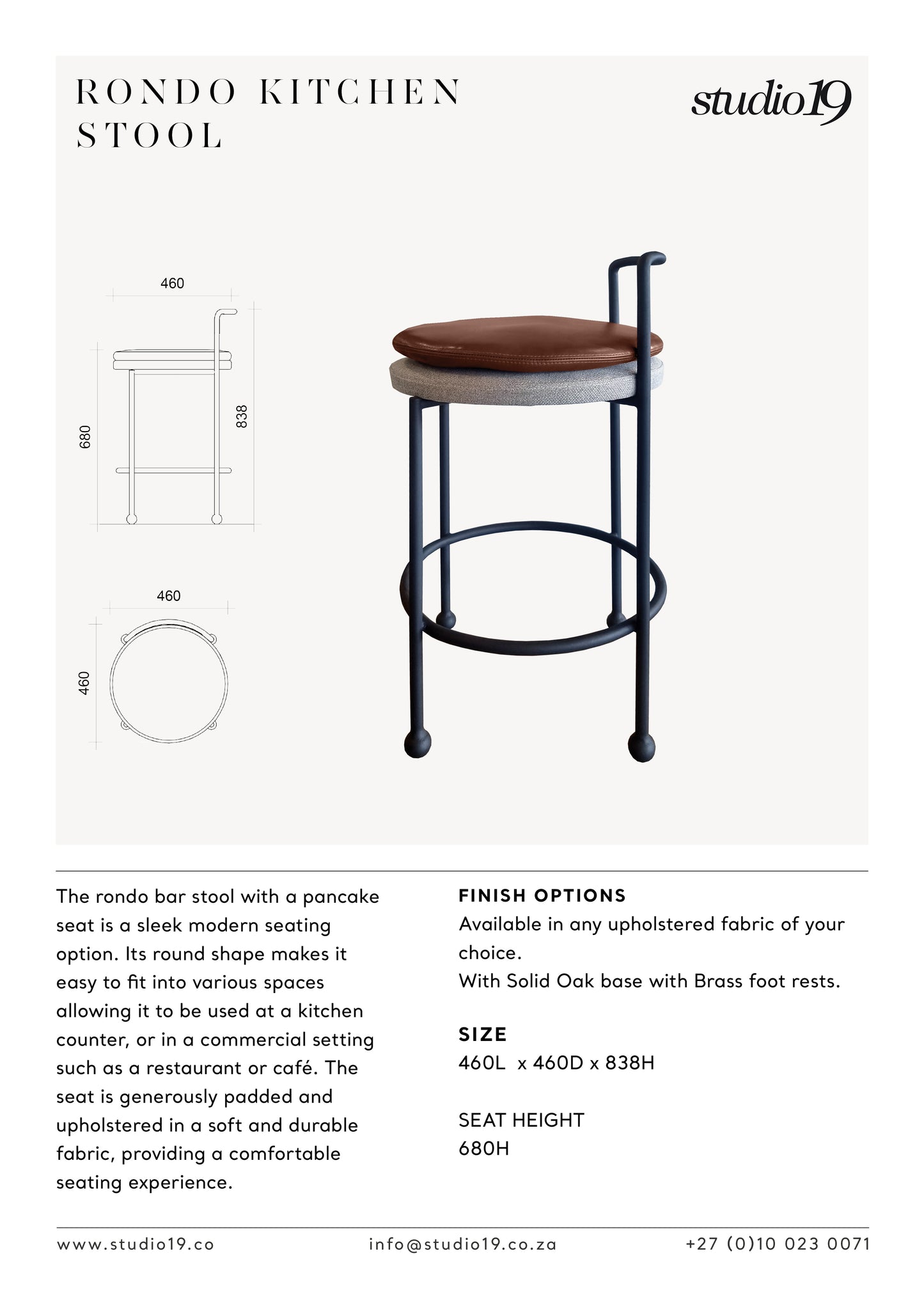 
                  
                    RONDO STOOL
                  
                