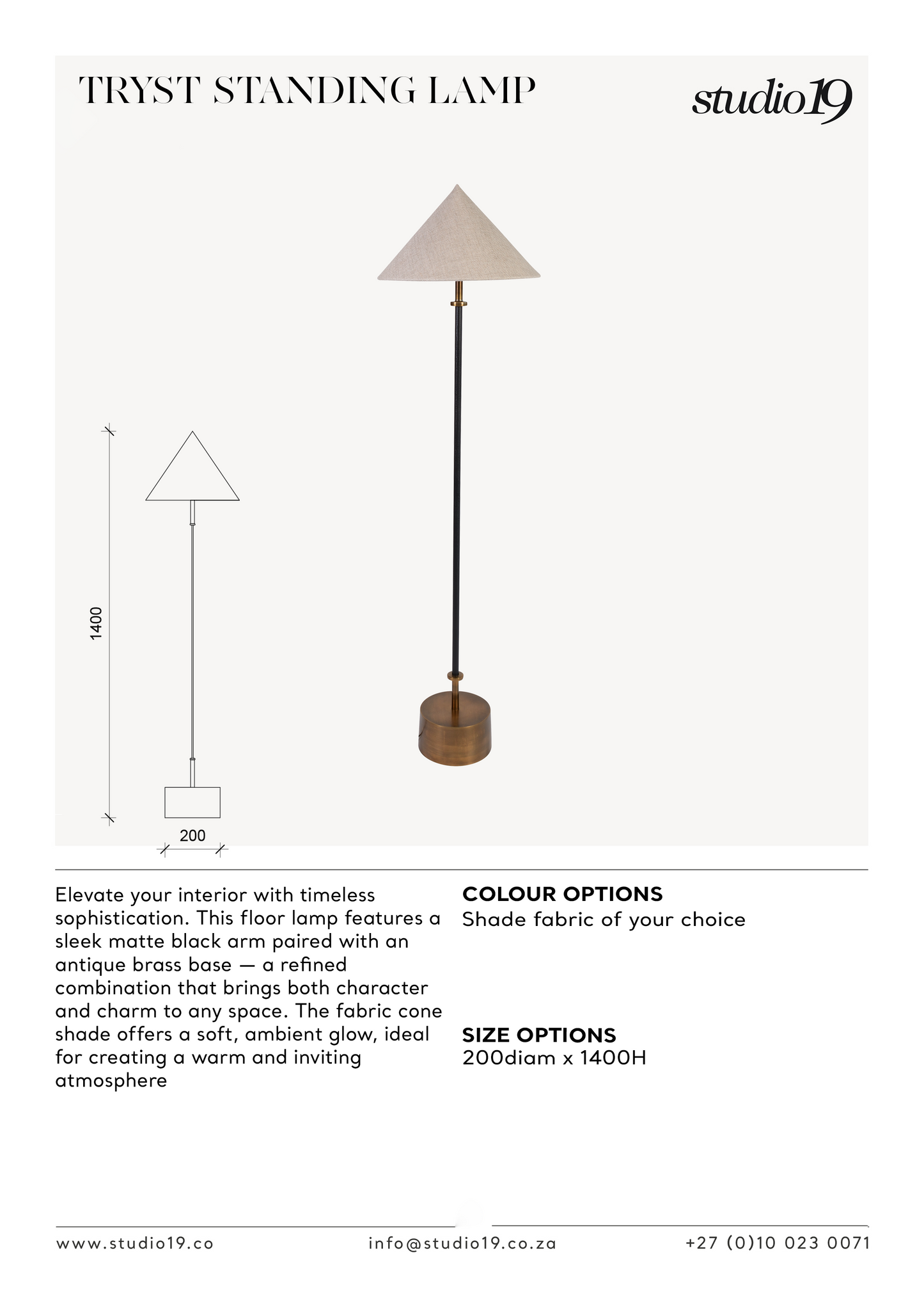 
                  
                    TRYST STANDING LAMP
                  
                