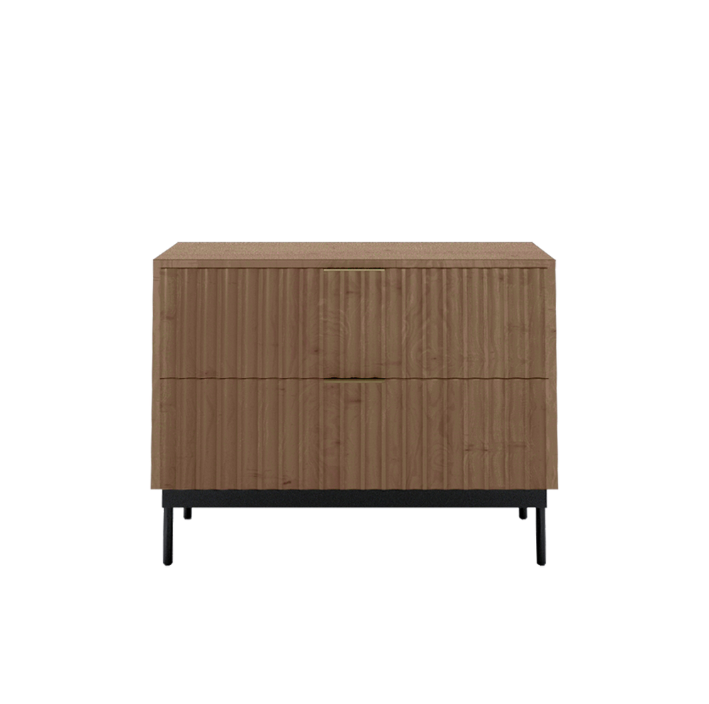 OAK SCALLOP BEDSIDE